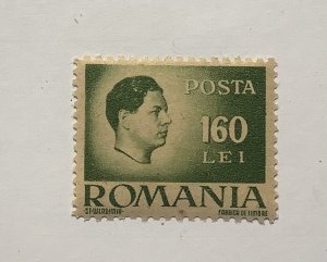 Romania 1945  Scott  585  MH - 160 l,  King Michael