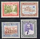 Samoa 1939 25th Anniversary set of 4 unmounted mint, SG 1...