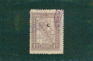 PARAGUAY L24 USED BIN $0.50