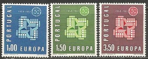 PORTUGAL  875-77 MNH EUROPA Z313