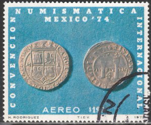 MEXICO C461 International Numismatic Convention. USED. F-VF. (1318)