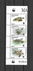 MALDIVES 1995 WWF SG 2297a MNH