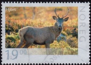 Norway 1727 - Used - 19k Red Deer (2014) (cv $4.70)