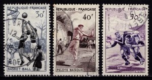 France 1956 Sports, Part Set [Used]