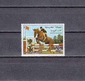 Morocco, Scott cat. 525. Equestrian issue.