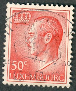 Luxembourg #419 used single