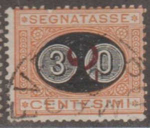 Italy Scott #J27 Stamp - Used Single