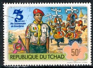 Chad 1982: Sc. # 408;  Used CTO Single Stamp