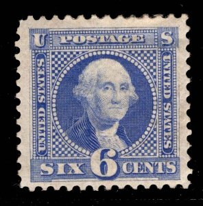 MOMEN: US STAMPS #126 MINT OG H VF PF CERT LOT #80857