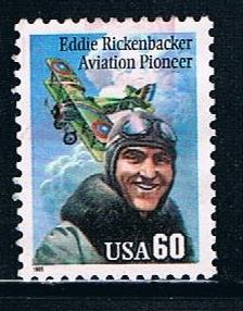 USA 2998: 60c Eddie Rickenbacker, single, used, VF