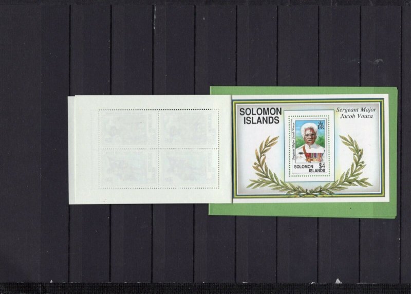 SOLOMON ISLANDS 1990-1992 SET OF 25 STAMPS, BOOKLET OF 3 PANES & 2 S/S MNH