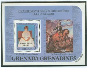 Grenada Grenadines #498 Mint (NH) Souvenir Sheet