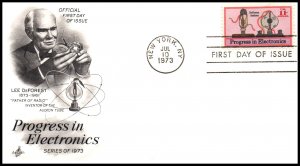 US C86 Electronics Artcraft U/A FDC