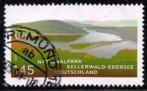 Germany, Sc.#2604 used Kellerwald National Park, Forests and Lake