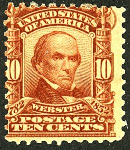 U.S. #307 MINT OG HR