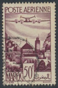 French Morocco   SC# C36   Used  Air Post   Aircraft  see details and scans 