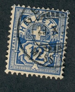 Switzerland #74 used single