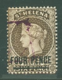 St. Helena #38a Used Single