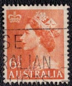 Australia  - 258b 1954 Used