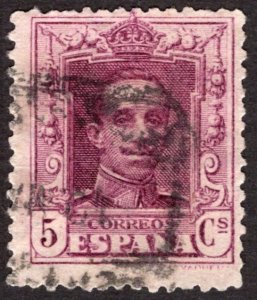 1926, Spain, 2c, King Alfonso XIII, Used, Sc 333