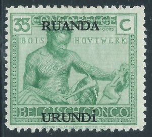 Ruanda-Urundi, Sc #28, 35c MH