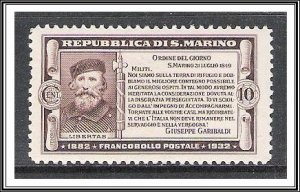 San Marino #143 Garibaldi MH