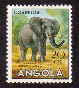 Angola 364 - Mint-H - Elephant