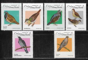 Cuba 2227-2232 Birds set MNH