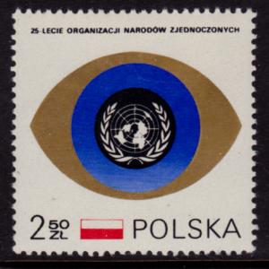 Poland 1757 MNH ◊ United Nations ◊ 1970