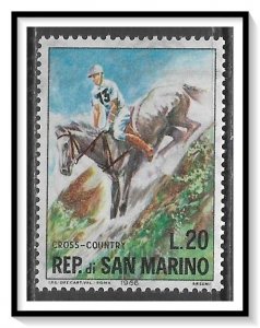 San Marino #628 Horses MNH