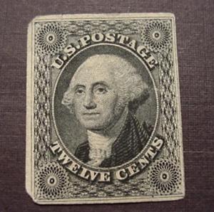 1850's   12c.  WASHINGTON   SHAVED   PROOF