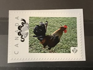 Canada Post Picture Postage Mint NH *Rooster*  *P* denomination