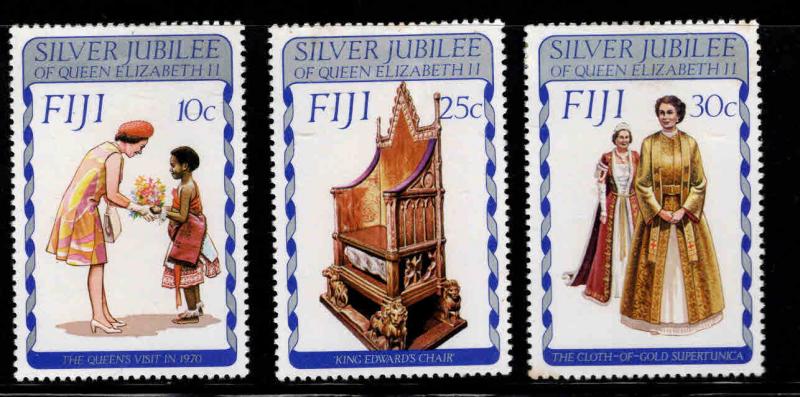 FIJI Scott 371-373 MH* 1970 QE2 visit set