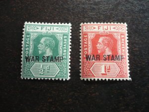 Stamps - Fiji - Scott# MR1-MR2 - Mint Hinged Set of 2 Stamps