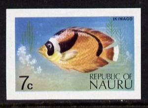 Nauru 1973 Fish 7c definitive (SG 104) unmounted mint IMP...