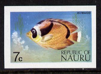 Nauru 1973 Fish 7c definitive (SG 104) unmounted mint IMP...