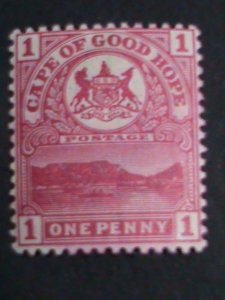 ​Cape Of Good Hope Stamp:1900-6 SC#62 Table Mountain & Bay- Coat of arms-M LH