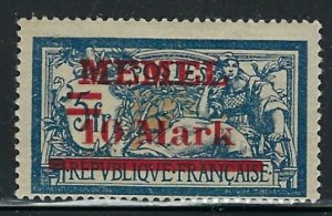 Memel 32 MH 1920 issue (fe7246)