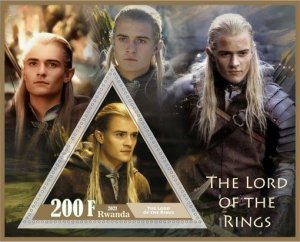 Stamps. Cinema. The Lord of the Rings 2021 year 6 sheets perforated MNH**