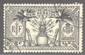 New Hebrides- British, Sc #41, Used