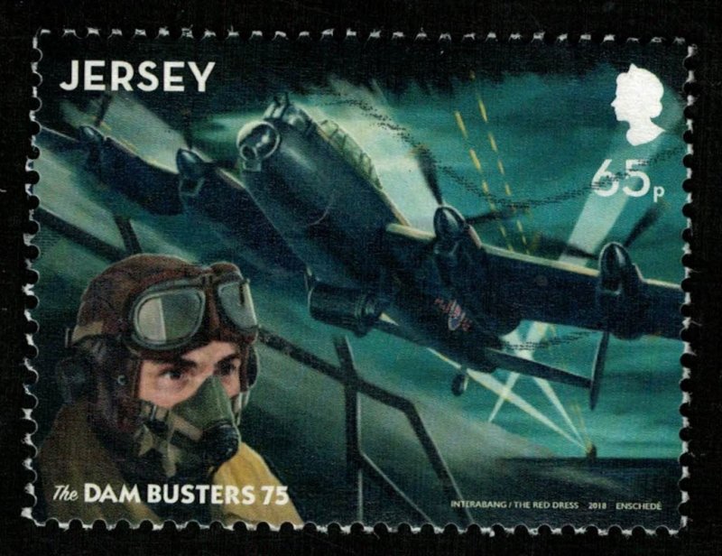 Jersey, The Dam Basters 75, Plane, 65 Penny (T-5965)