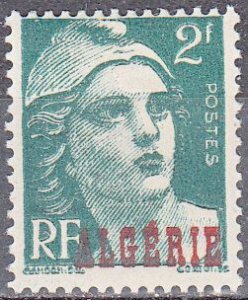 algeria  scott no 202 mh