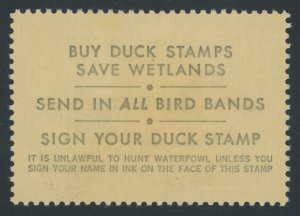 USA RW52 - 1985 Federal Duck Stamp - F/VF Mint never hinged