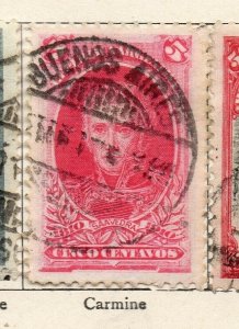 Argentina 1910 Early Issue Fine Used 5c. NW-179104