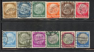 Germany # 401//13, Used.  Incomplet set.  (29)