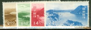 KS: Japan 501-4 mint CV $40