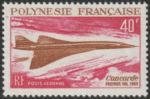 French Polynesia 1969 Sc C50 air post MLH*