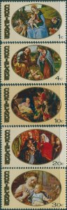 Cook Islands 1969 SG310-314 Christmas set MNH