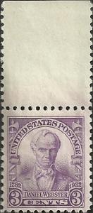 # 725 Mint Never Hinged Violet Daniel Webster