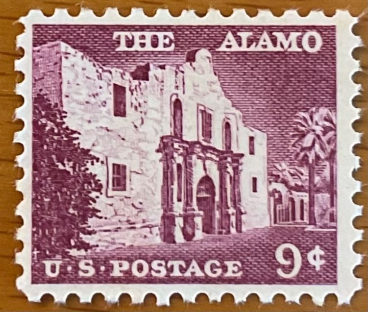 US #1043 MNH Single The Alamo SCV $.30 L23